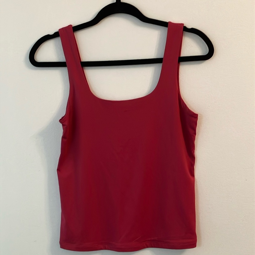 Women's Pink Sleeveless Top